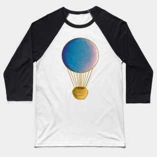 Hot Air Balloon, or Lee Scoresby:Aeronaut Baseball T-Shirt